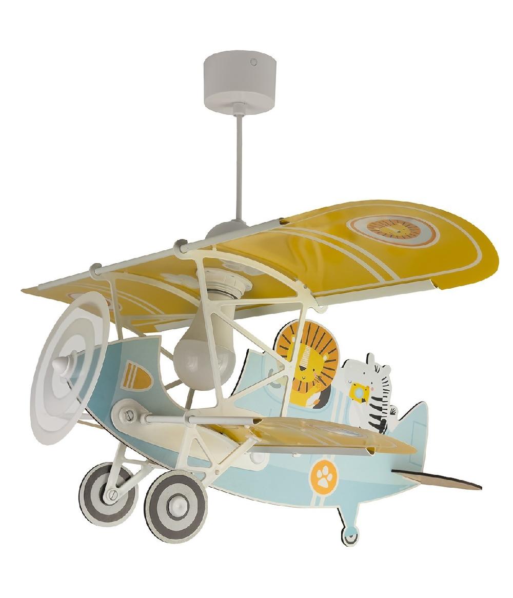 ﻿Dansi Lámpara de techo infantil avión Pequeño León Últimos 3 días