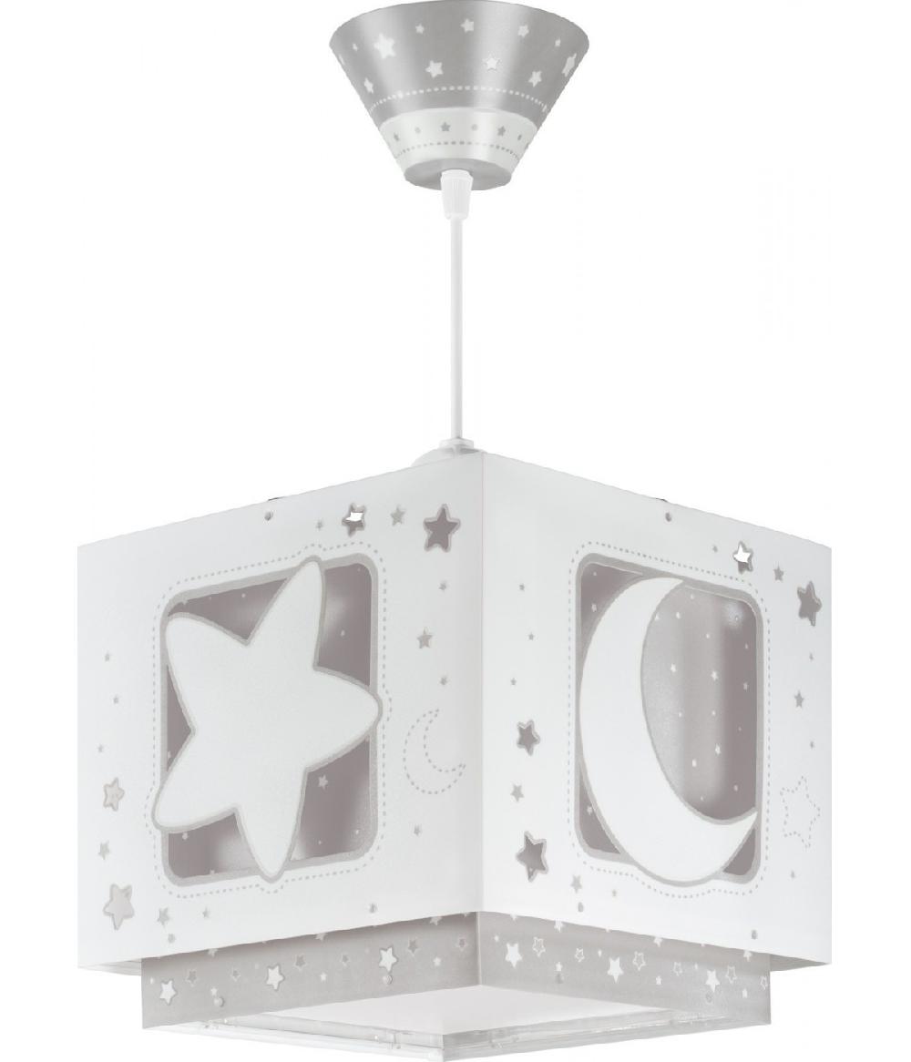 Dansi Lámpara de techo infantil Moonlight Luna y Estrellas gris COMPRAR AHORA
