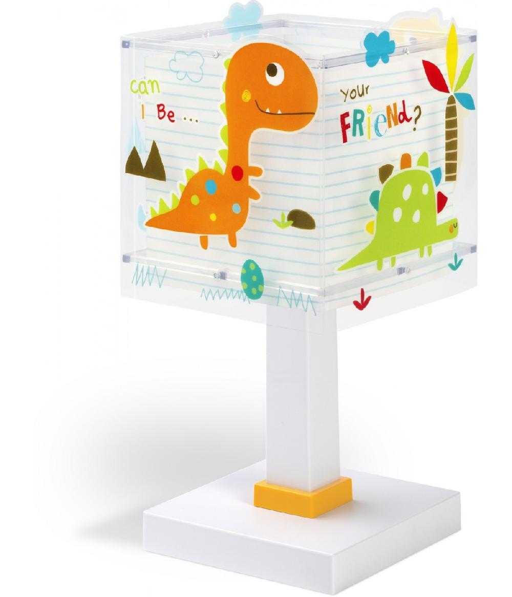 Dansi Lámpara de mesa infantil Dinos Dinosaurios ÚLTIMAS EDICIONES
