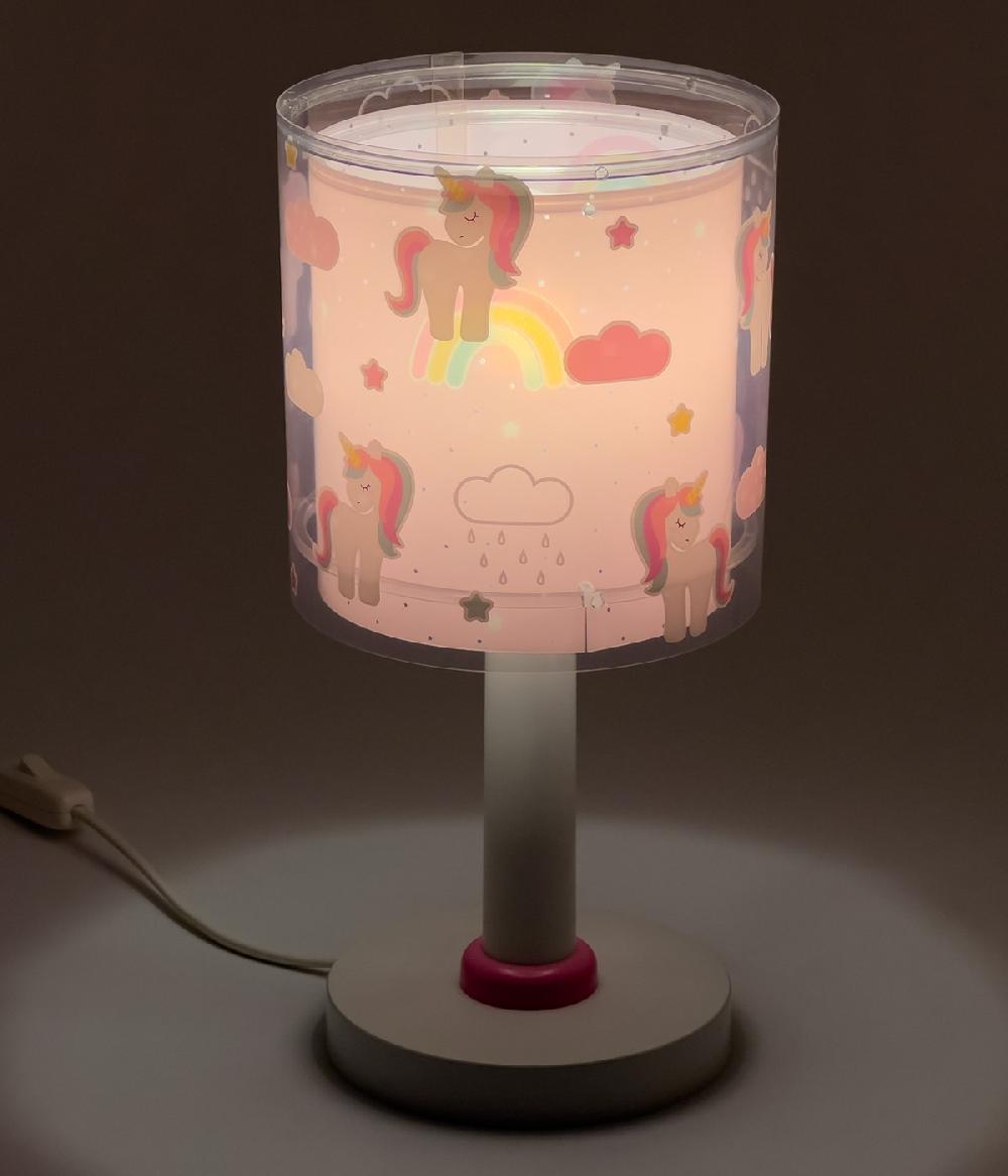 Dansi Lámpara de mesa infantil Unicorns Unicornios Solo hoy