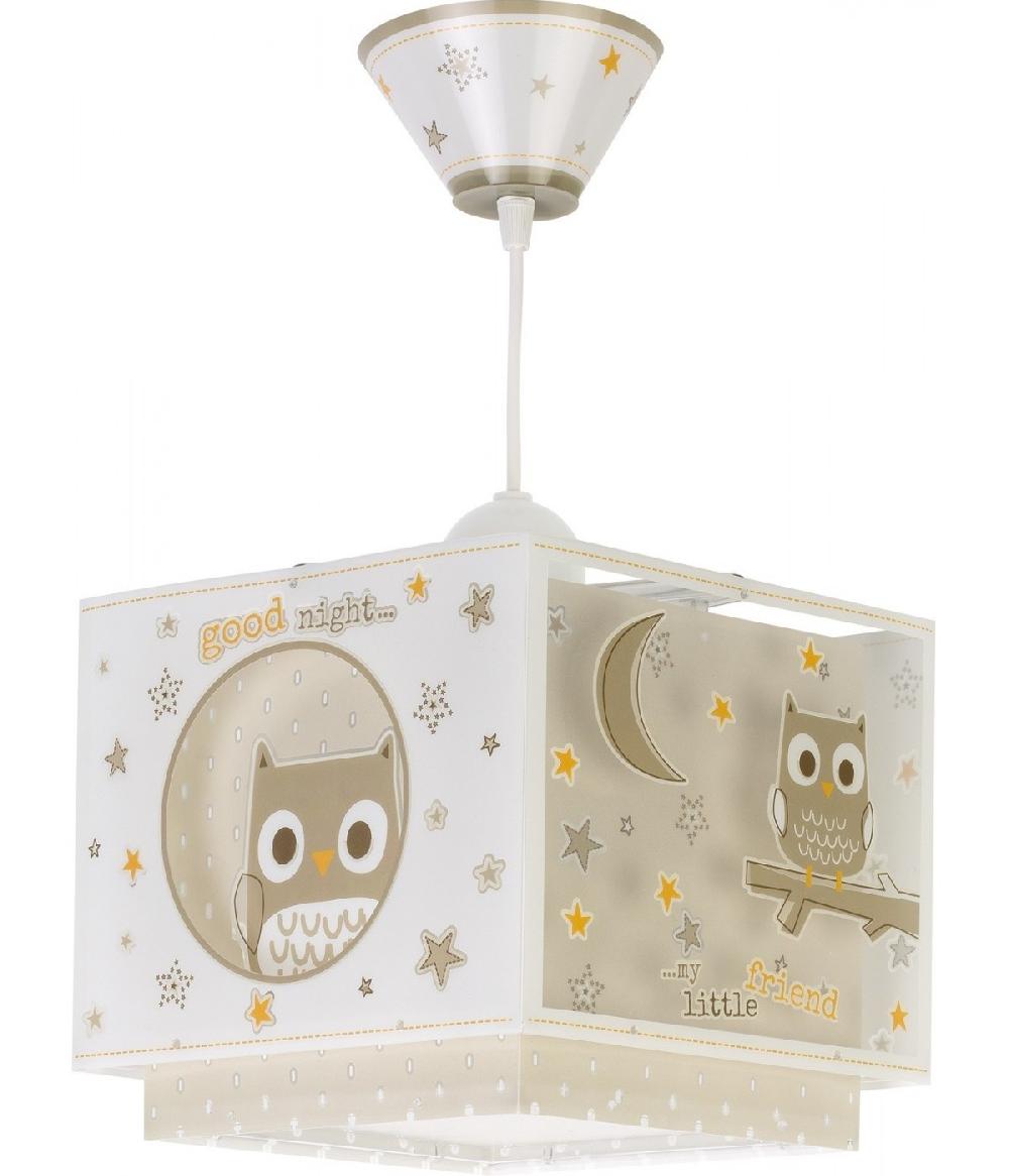 Dansi Lámpara de techo infantil Good Night Búho Promoción trimestral