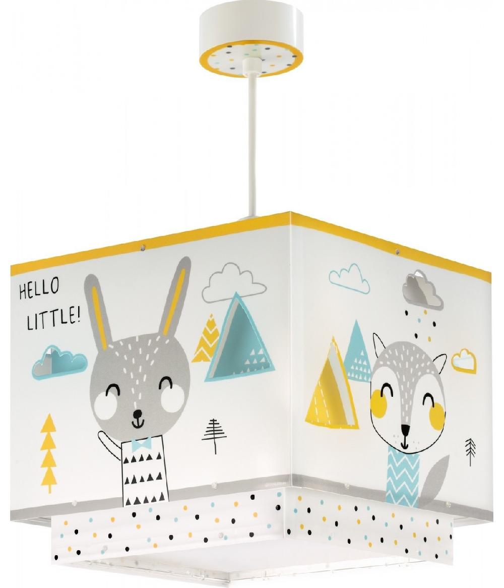 Dansi Lámpara de techo infantil Hello Little animales bosque Envío internacional gratuito
