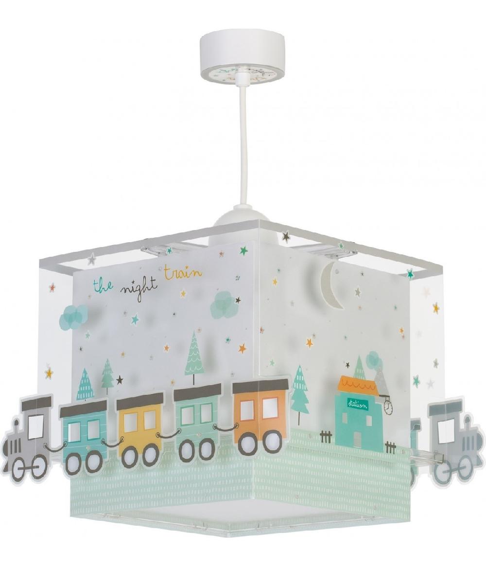 Dansi Lámpara de techo infantil The Night Train Tren Tienda de fábrica