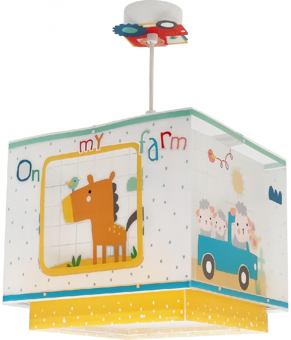 Dansi Lámpara de techo infantil My farm Granja animales Ofertas