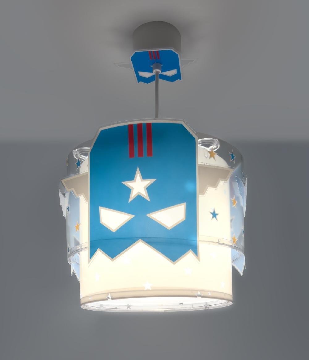 Dansi Lámpara de techo infantil Blue Hero Tienda