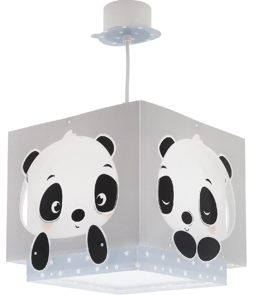 Dansi Lámpara de techo infantil Panda azul Liquidación