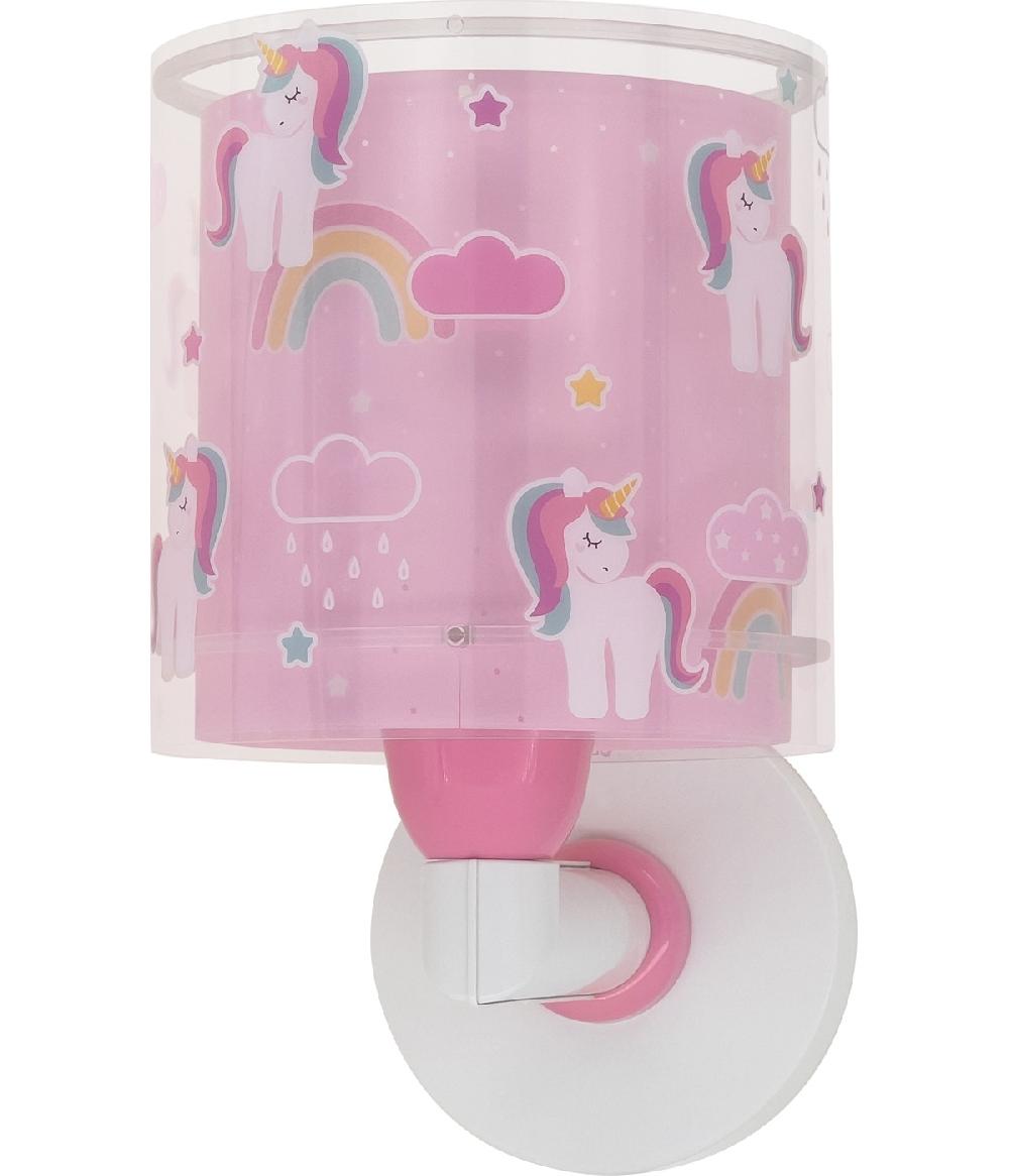 Dansi Aplique de pared infantil Unicorns Unicornios Limitado a 3 días