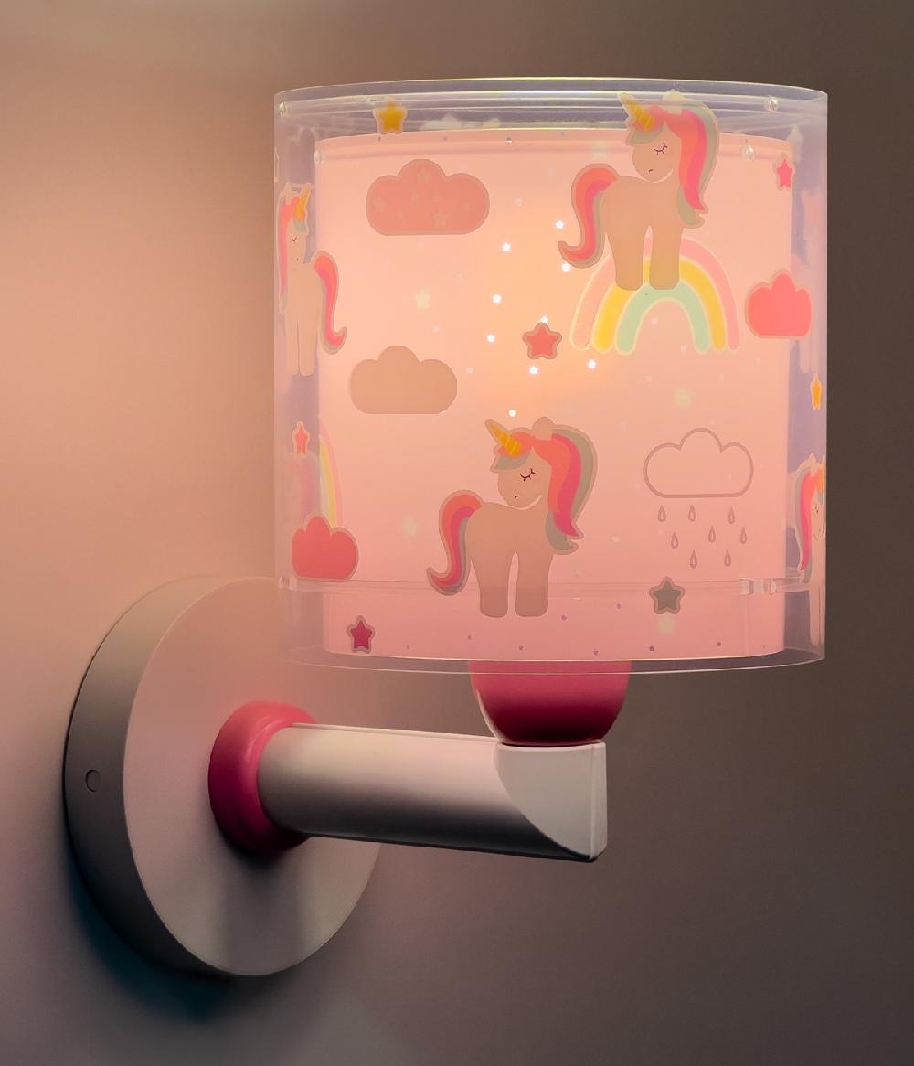 Dansi Aplique de pared infantil Unicorns Unicornios Limitado a 3 días