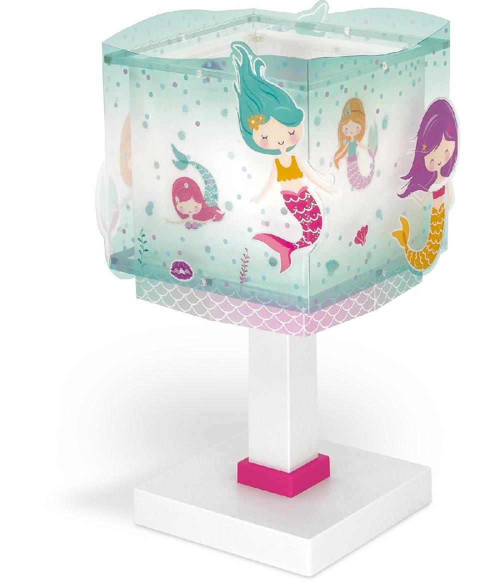 Dansi Lámpara de mesa infantil Mermaids Sirenas Ahorra y exporta