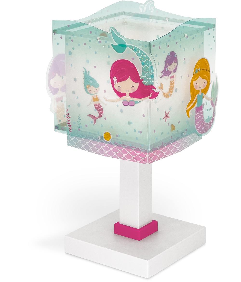 Dansi Lámpara de mesa infantil Mermaids Sirenas Ahorra y exporta