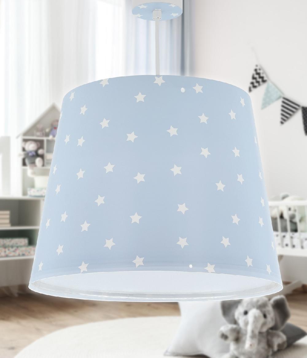 Dansi Lampara de techo Star Light estrellas azul
