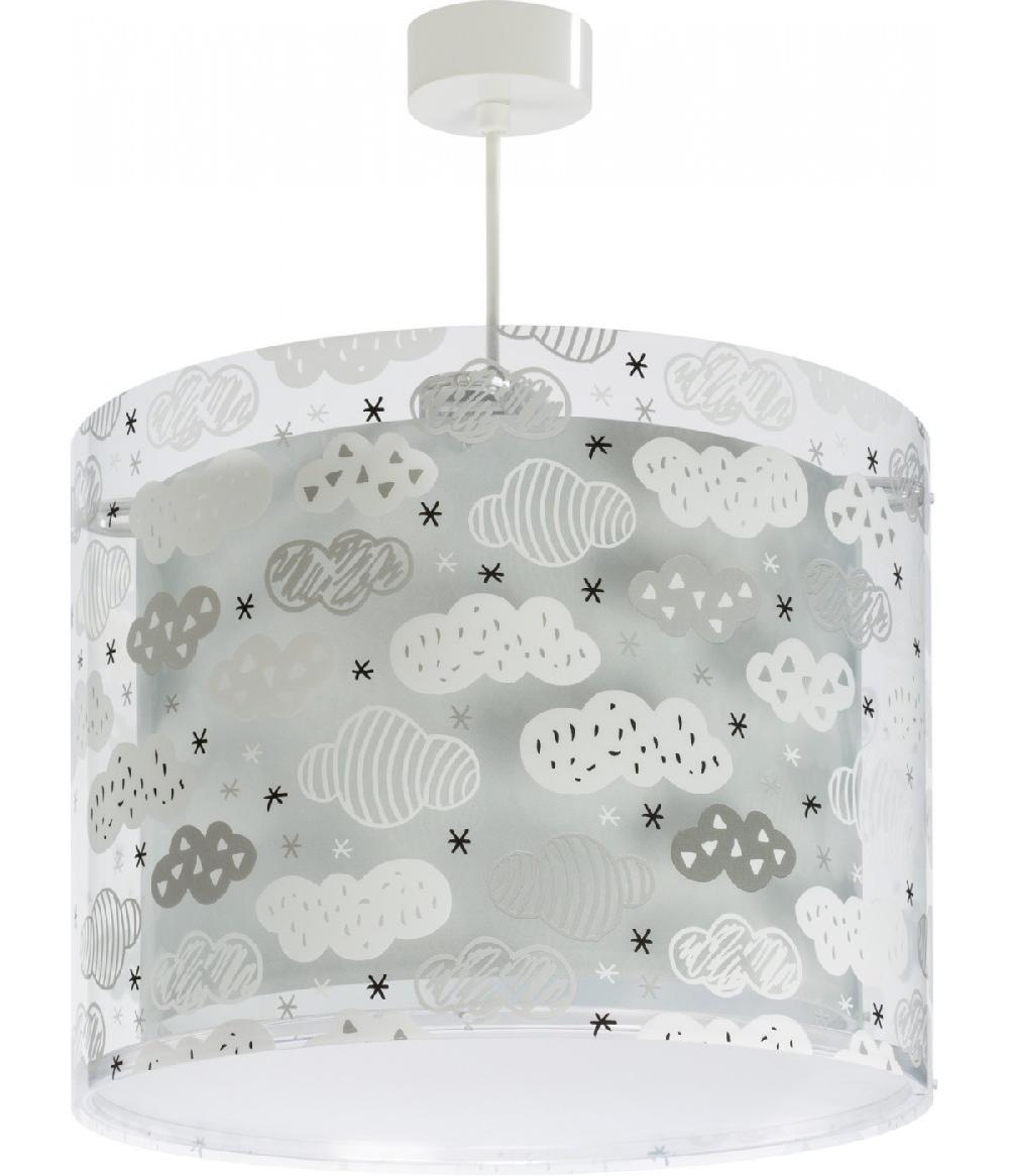 Dansi Lámpara de techo infantil Clouds Nube gris Oferta exclusiva