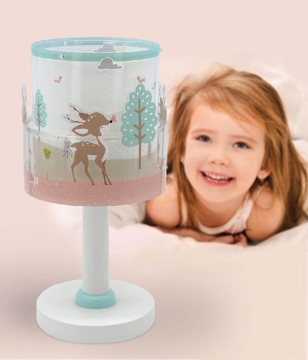 Dansi Lámpara de mesita infantil Loving Deer ciervo