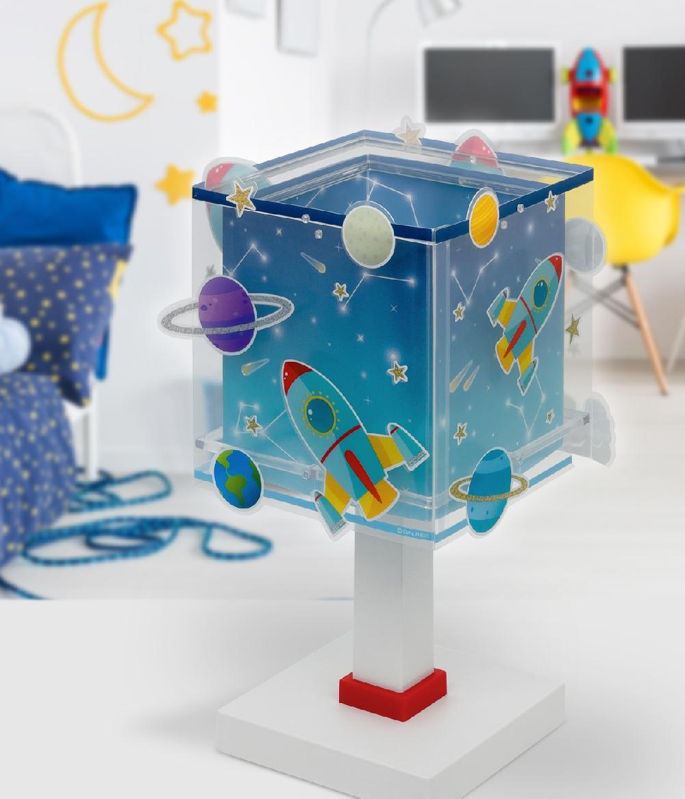 Dansi Lámpara de mesa infantil Cohete Rocket