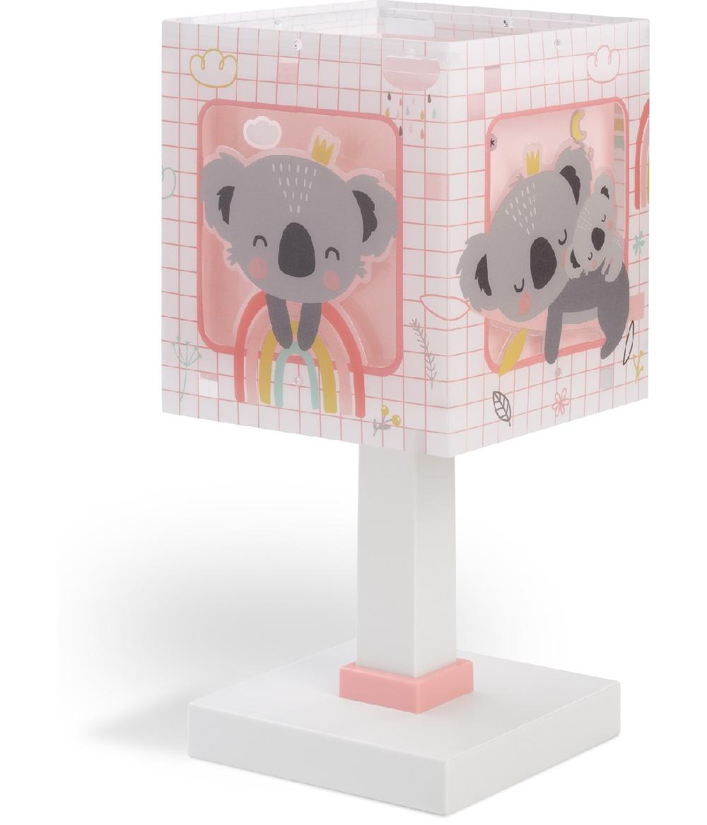 Dansi Lámpara de mesita infantil Koala rosa Liquidación