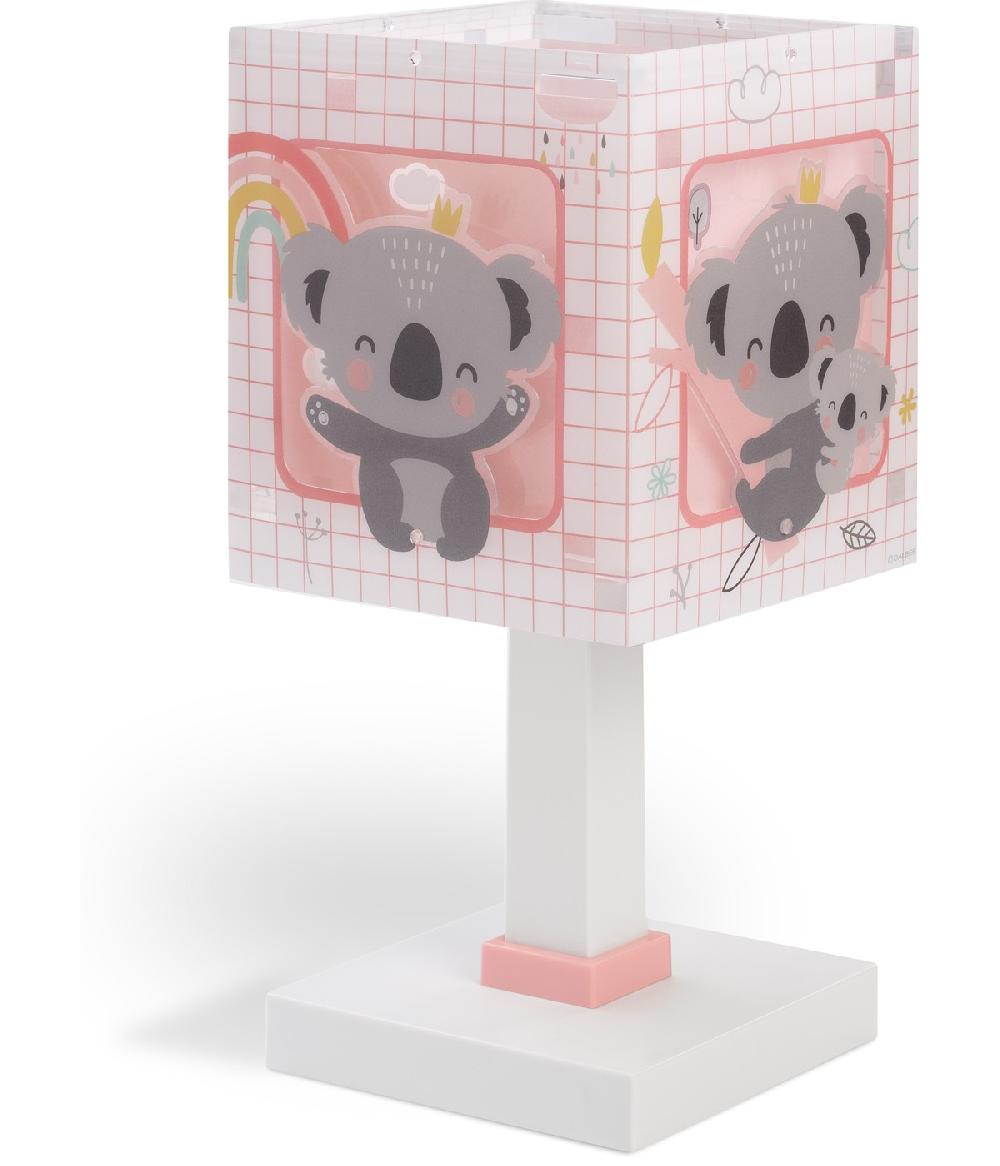 Dansi Lámpara de mesita infantil Koala rosa Liquidación