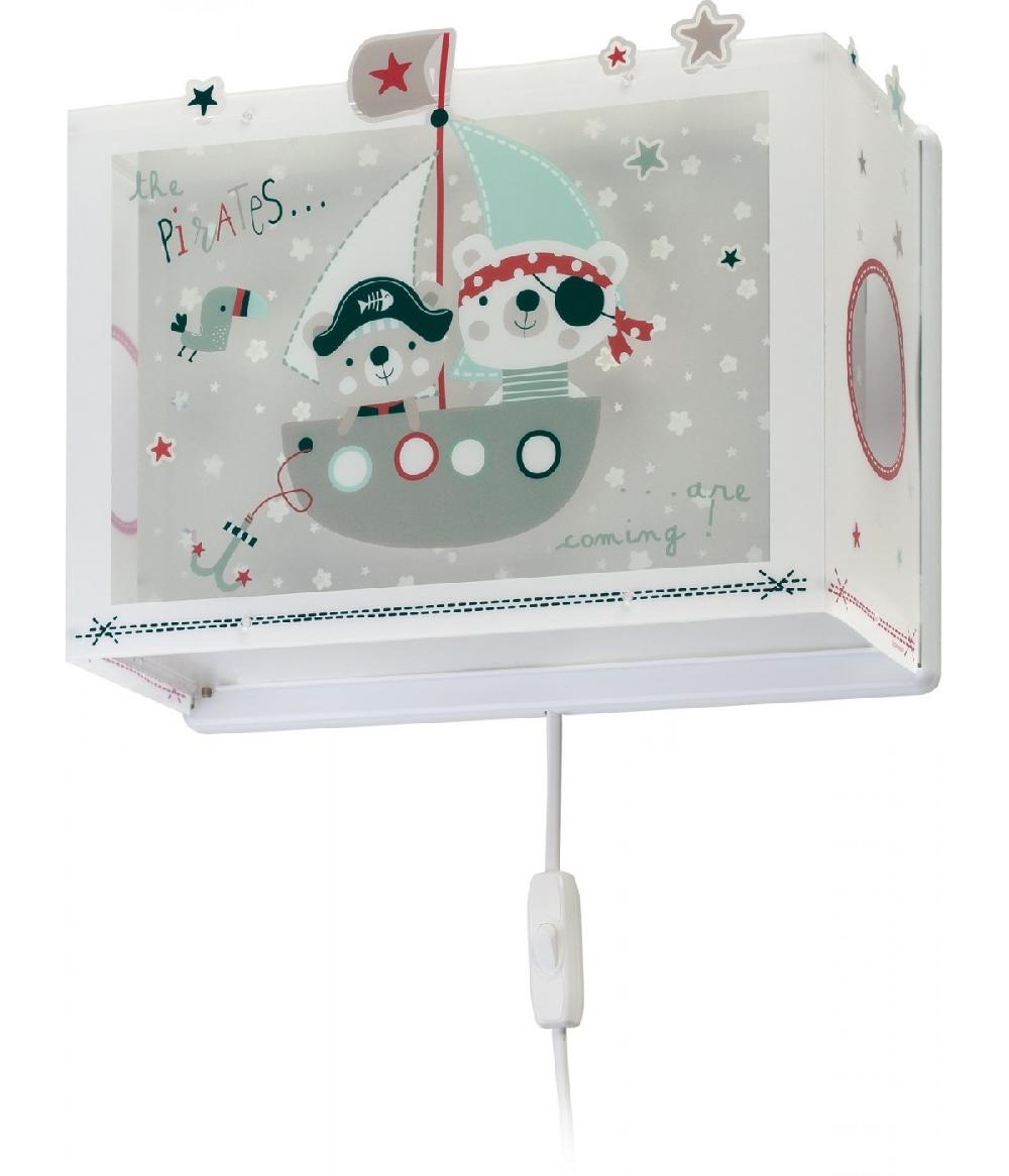 Dansi Aplique de pared infantil The Piratas Mejor oferta