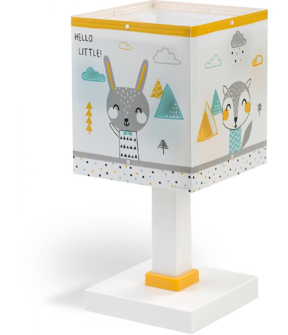Dansi Lámpara de mesita infantil Hello Little animales bosque Envío gratis