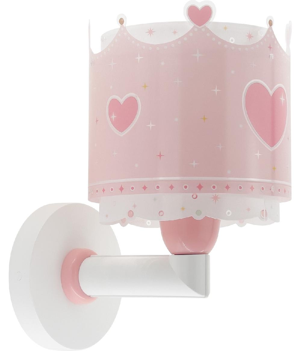 Dansi Aplique de pared infantil Little Queen corona y corazones COMPRAR AHORA
