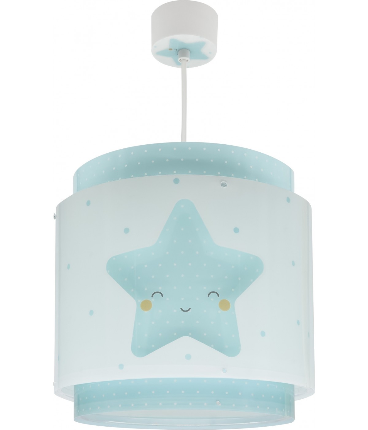 Dansi Lámpara de techo infantil Baby Dreams Estrella azul Superdescuento