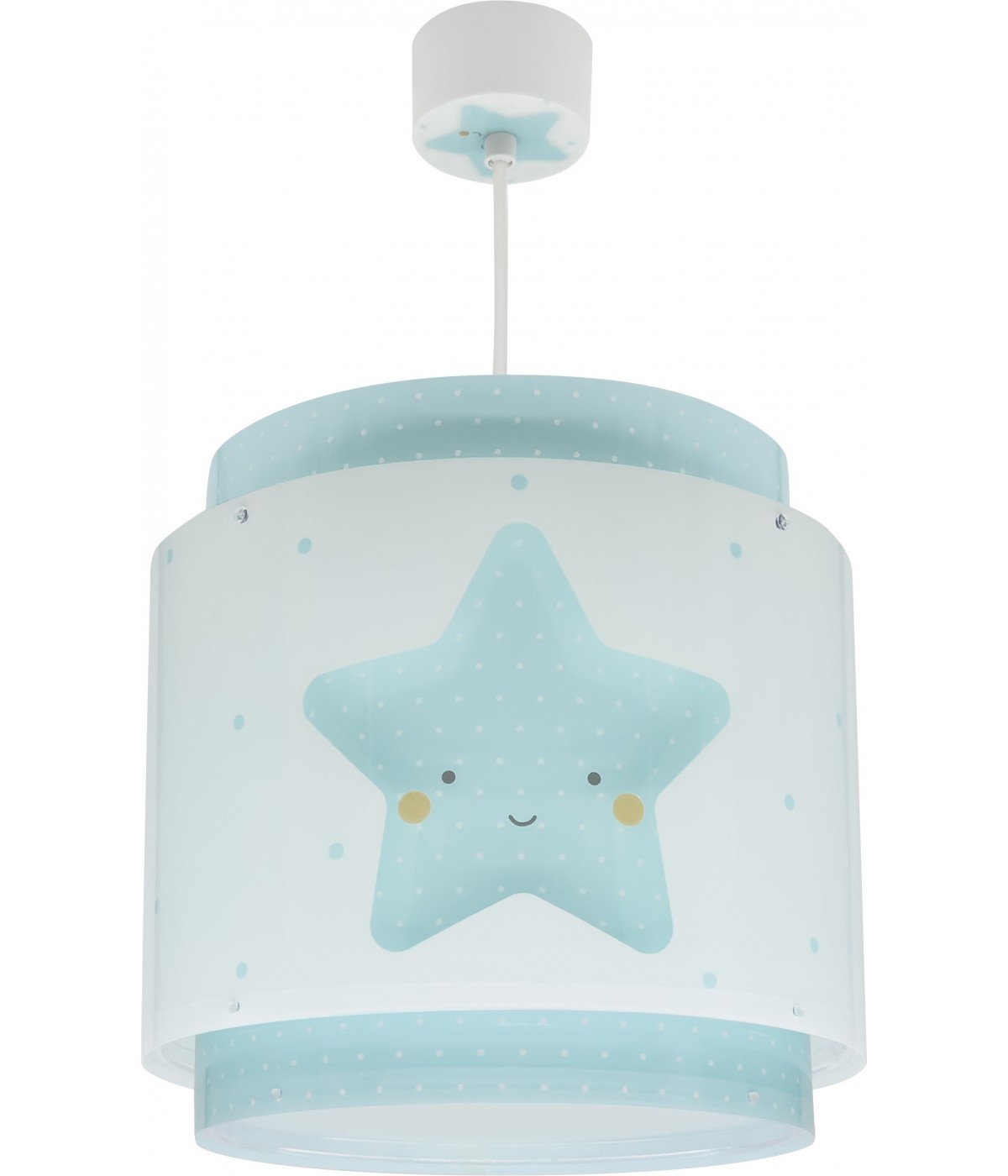 Dansi Lámpara de techo infantil Baby Dreams Estrella azul Superdescuento