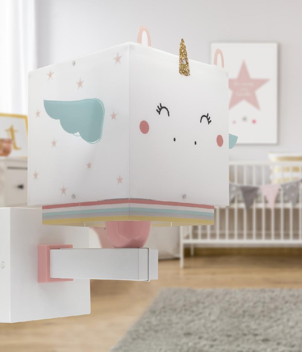 Dansi Aplique de pared infantil Little Unicorn Pequeño Unicornio Liquidación