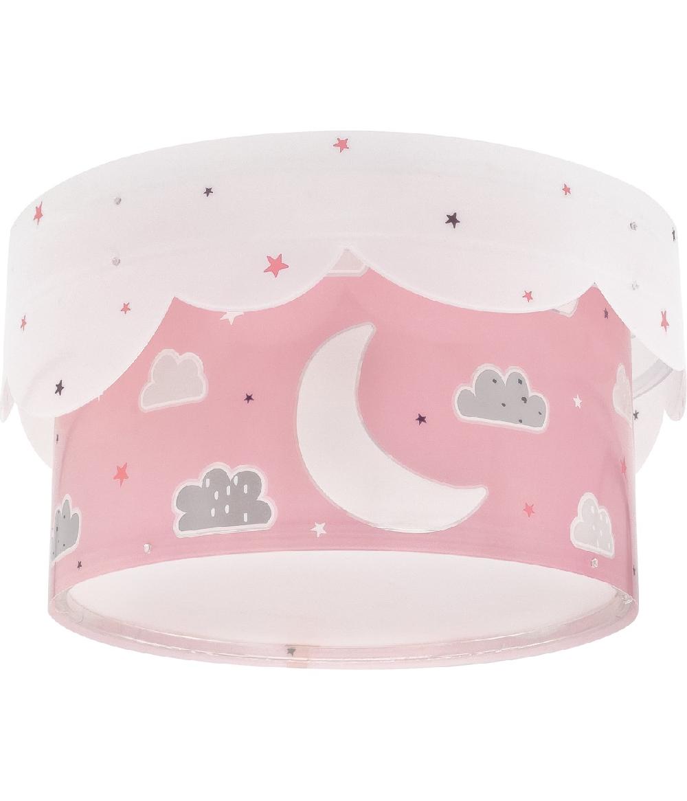 Dansi Plafón infantil Moon Luna rosa Precios de Black Friday