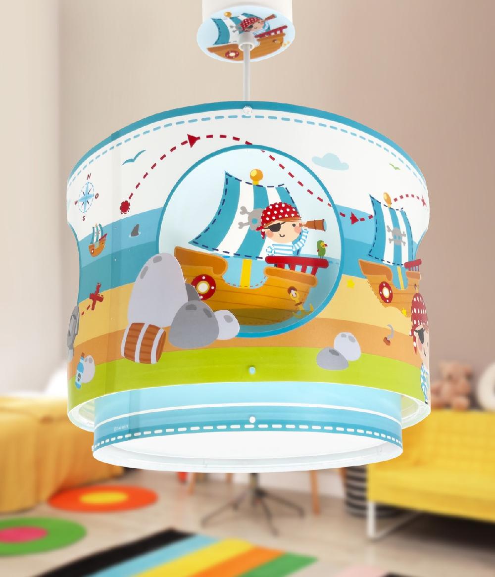Dansi Lámpara de techo infantil Pirates Island Isla Pirata