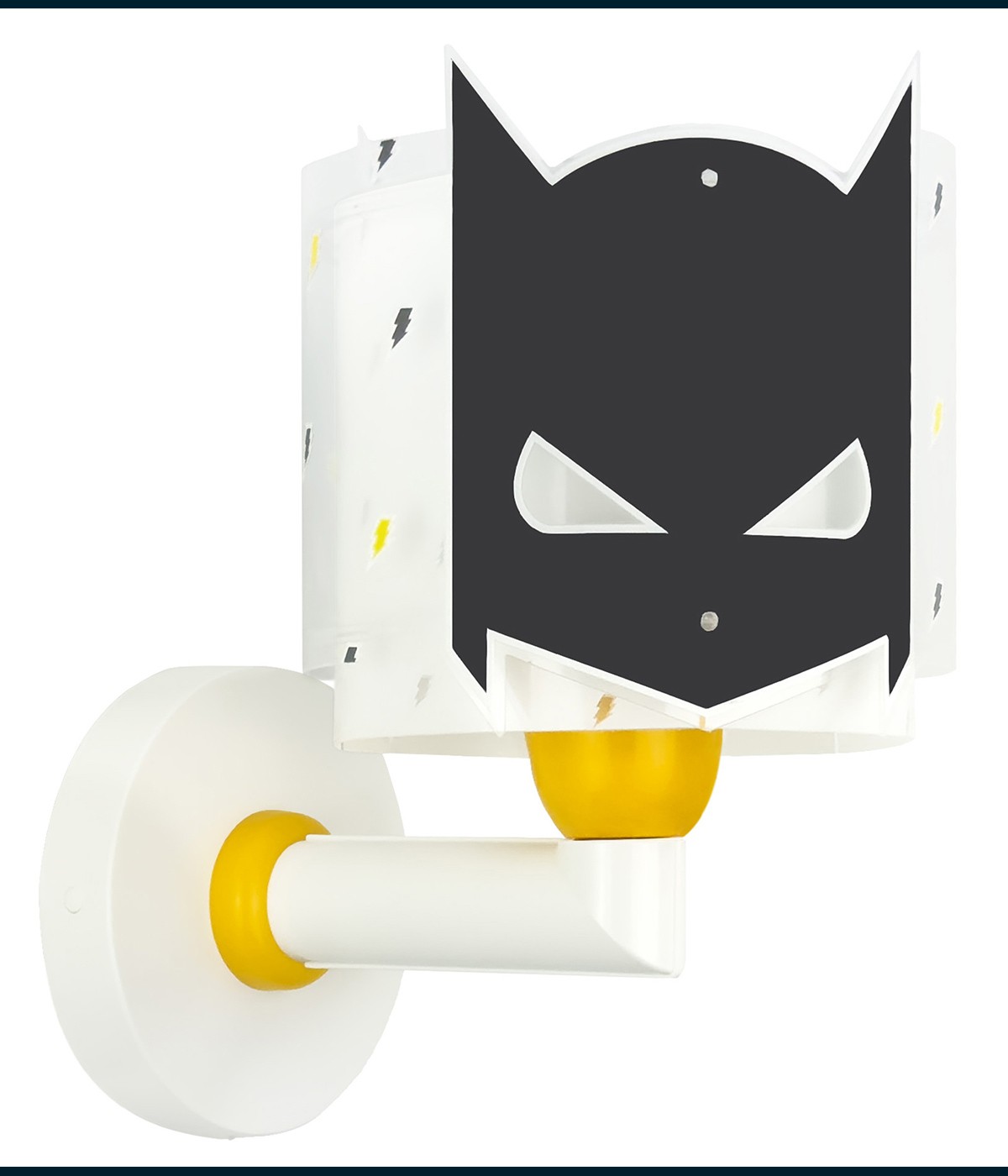 Dansi Aplique de pared infantil Dark Hero En oferta