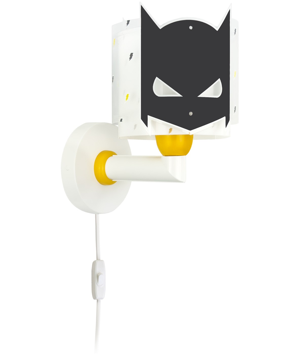Dansi Aplique de pared infantil Dark Hero En oferta