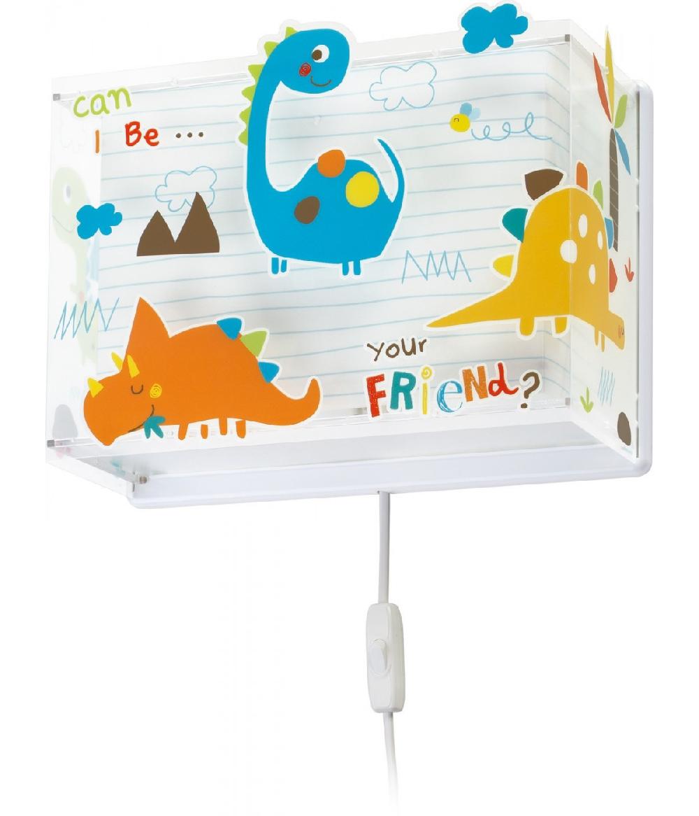 Dansi Aplique de pared infantil Dinos Dinosaurios