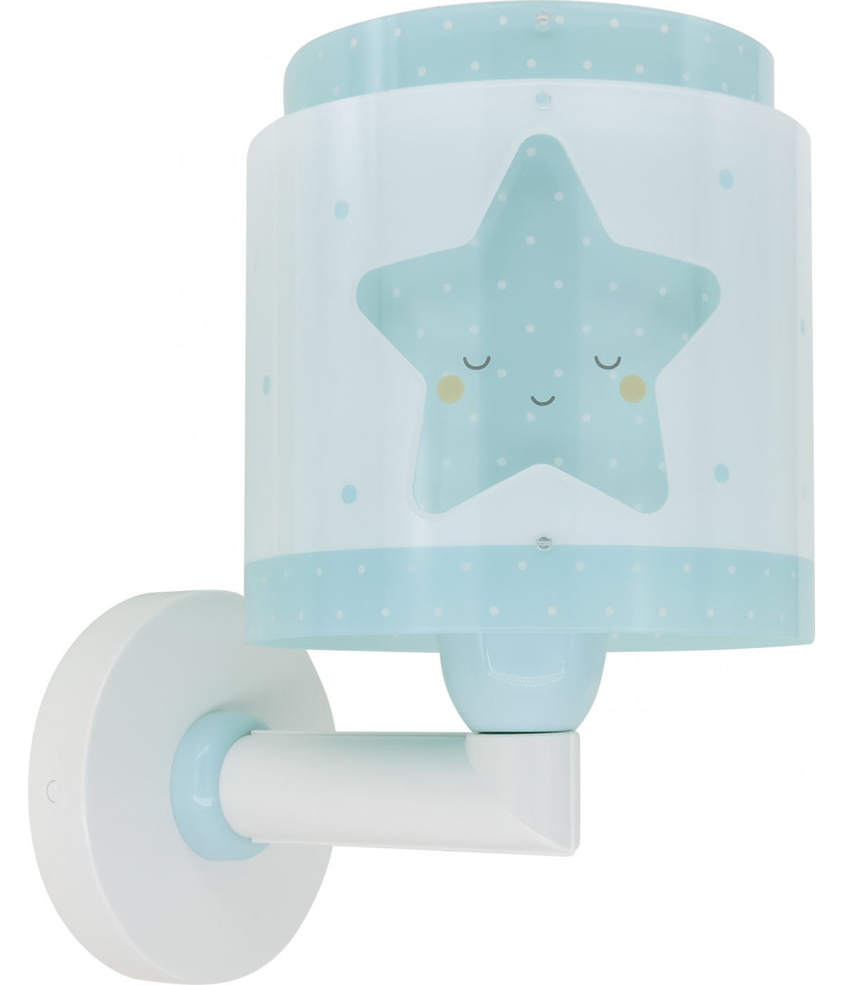 Dansi Aplique de pared infantil Baby Dreams Estrella azul Último día