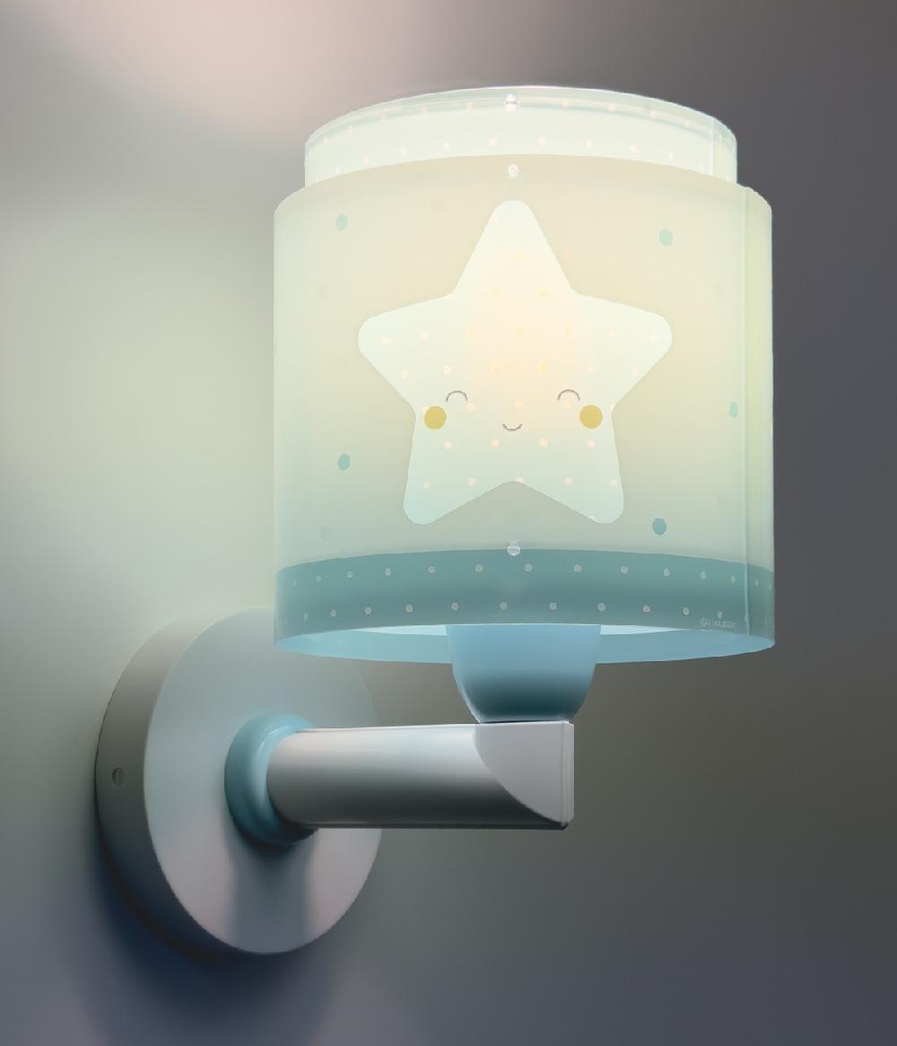Dansi Aplique de pared infantil Baby Dreams Estrella azul Último día