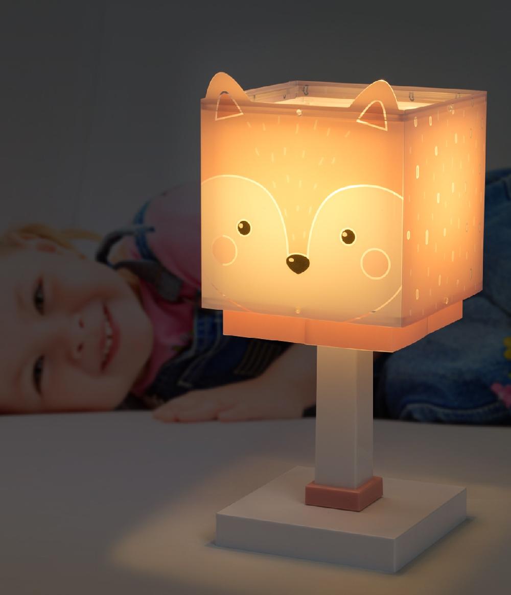 Dansi Lámpara de mesita infantil Little Fox Pequeño Zorro