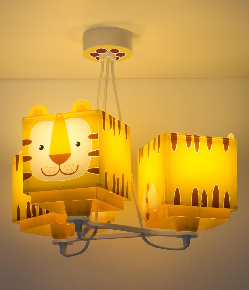 Dansi Lámpara de techo 3 luces infantil Little Tiger Pequeño Tigre Oferta exclusiva