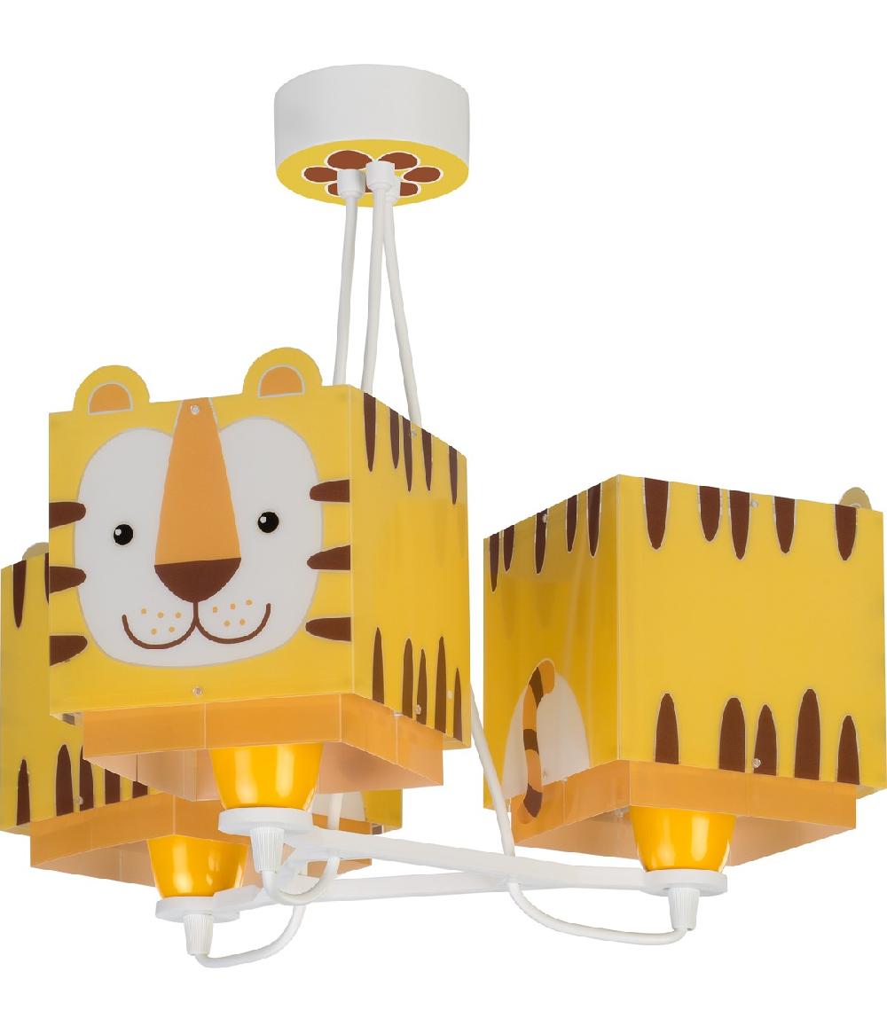 Dansi Lámpara de techo 3 luces infantil Little Tiger Pequeño Tigre Oferta exclusiva