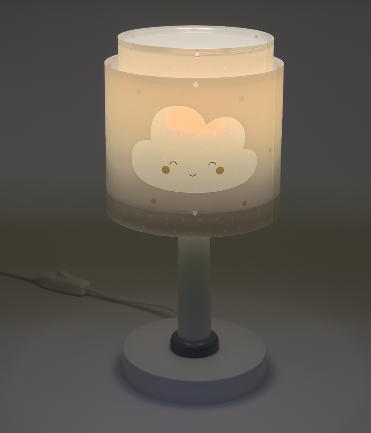 Dansi Lámpara de mesa infantil Baby Dreams Nube gris Ofertas