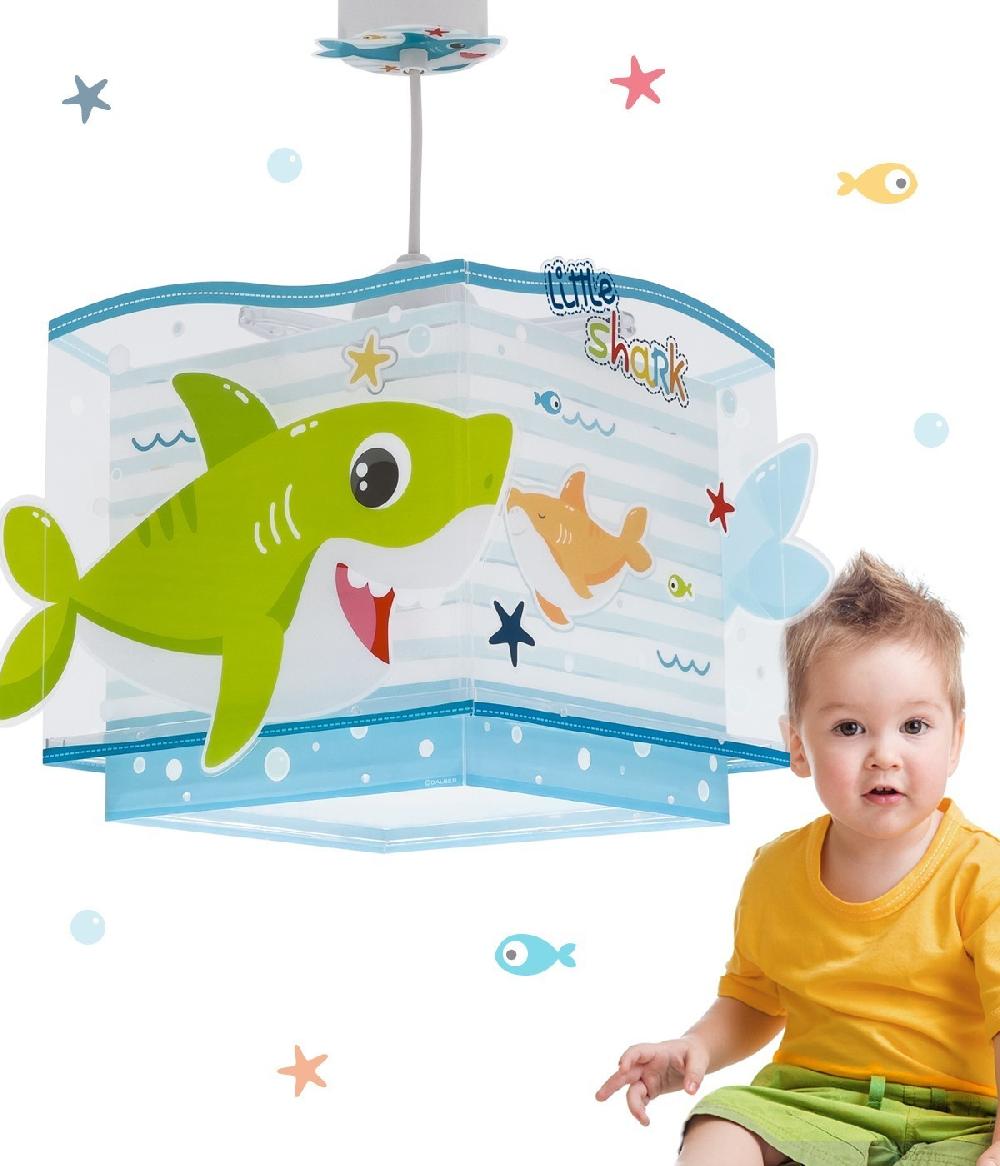 Dansi Lámpara de techo infantil Little Shark Pequeño Tiburón En oferta