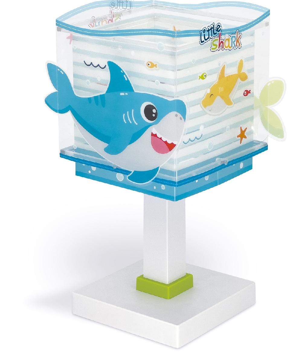 Dansi Lámpara de mesa infantil Little Shark Pequeño Tiburón Tienda