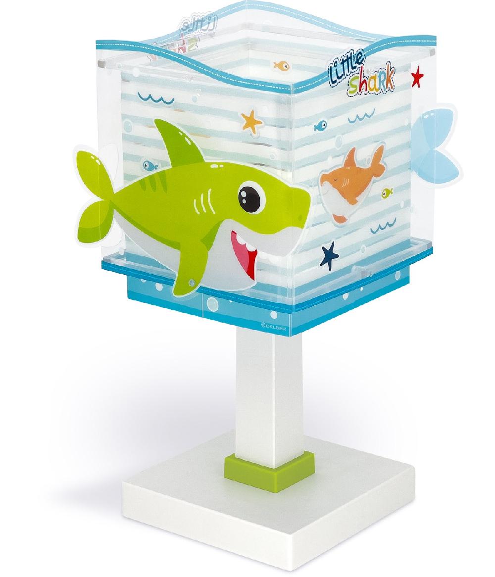 Dansi Lámpara de mesa infantil Little Shark Pequeño Tiburón Tienda