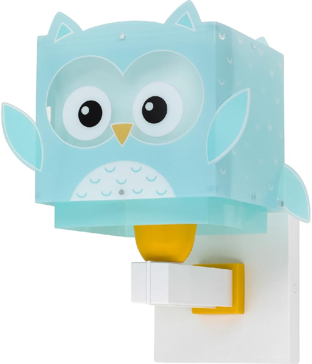 Dansi Aplique de pared infantil Little Owl Pequeño Búho Envío gratis