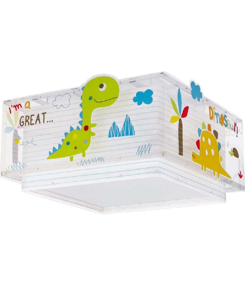 Dansi Plafón infantil Dinos Dinosaurios Solo hoy