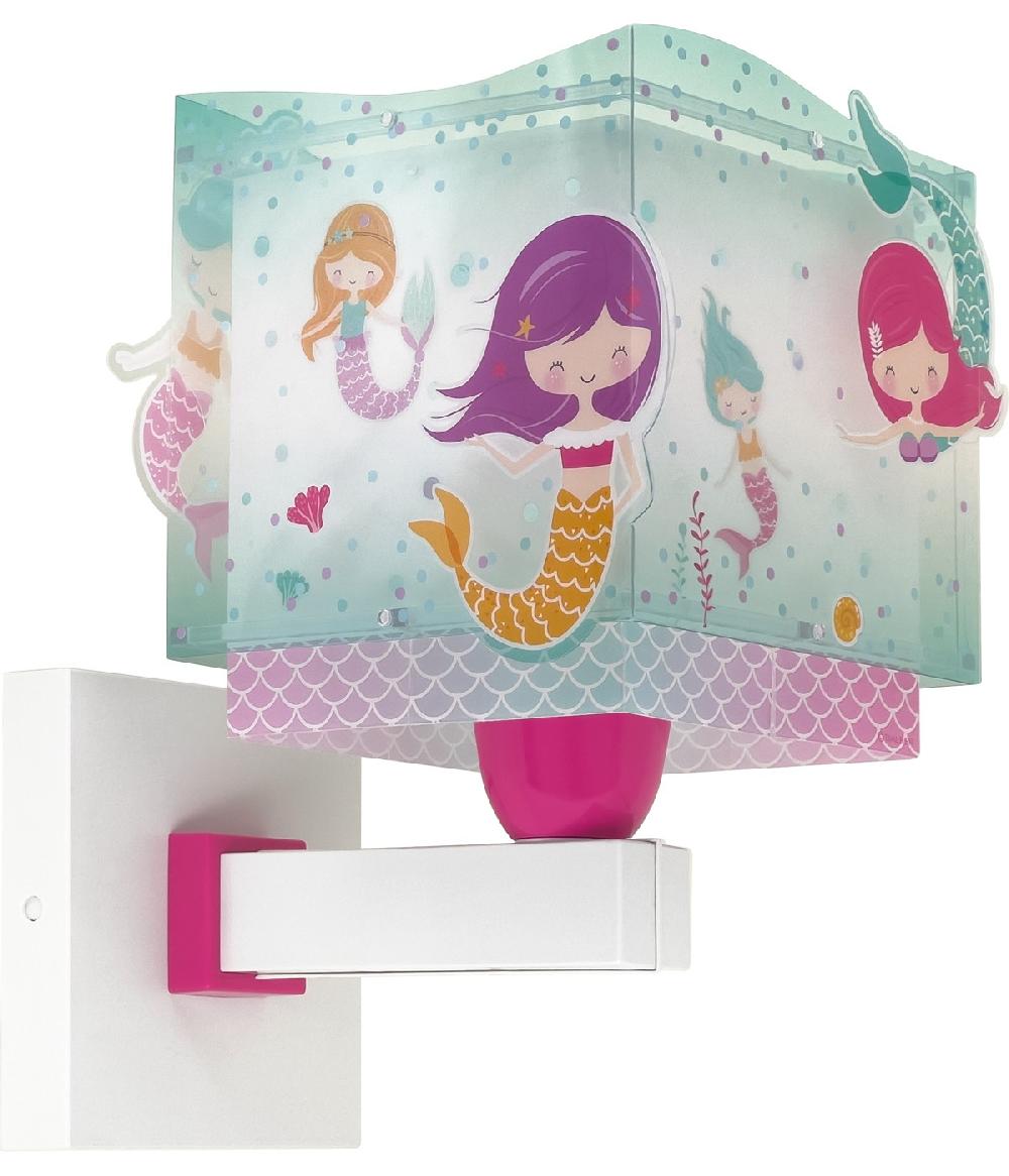 Dansi Aplique de pared infantil Mermaids Sirenas Oferta especial de fábrica