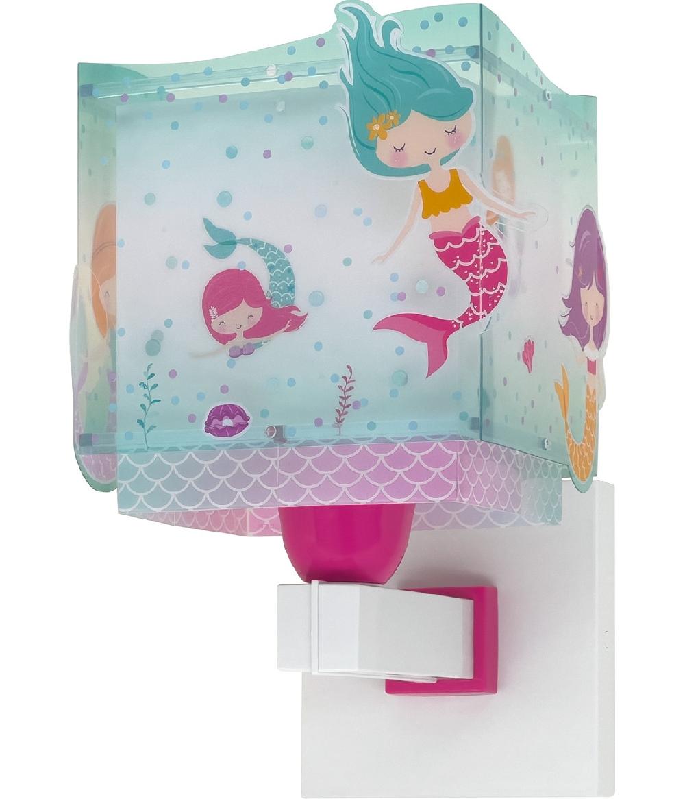 Dansi Aplique de pared infantil Mermaids Sirenas Oferta especial de fábrica