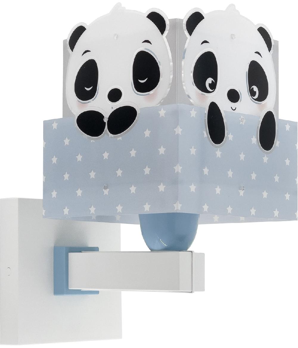 Dansi Aplique de pared infantil Panda azul Solo queda un día