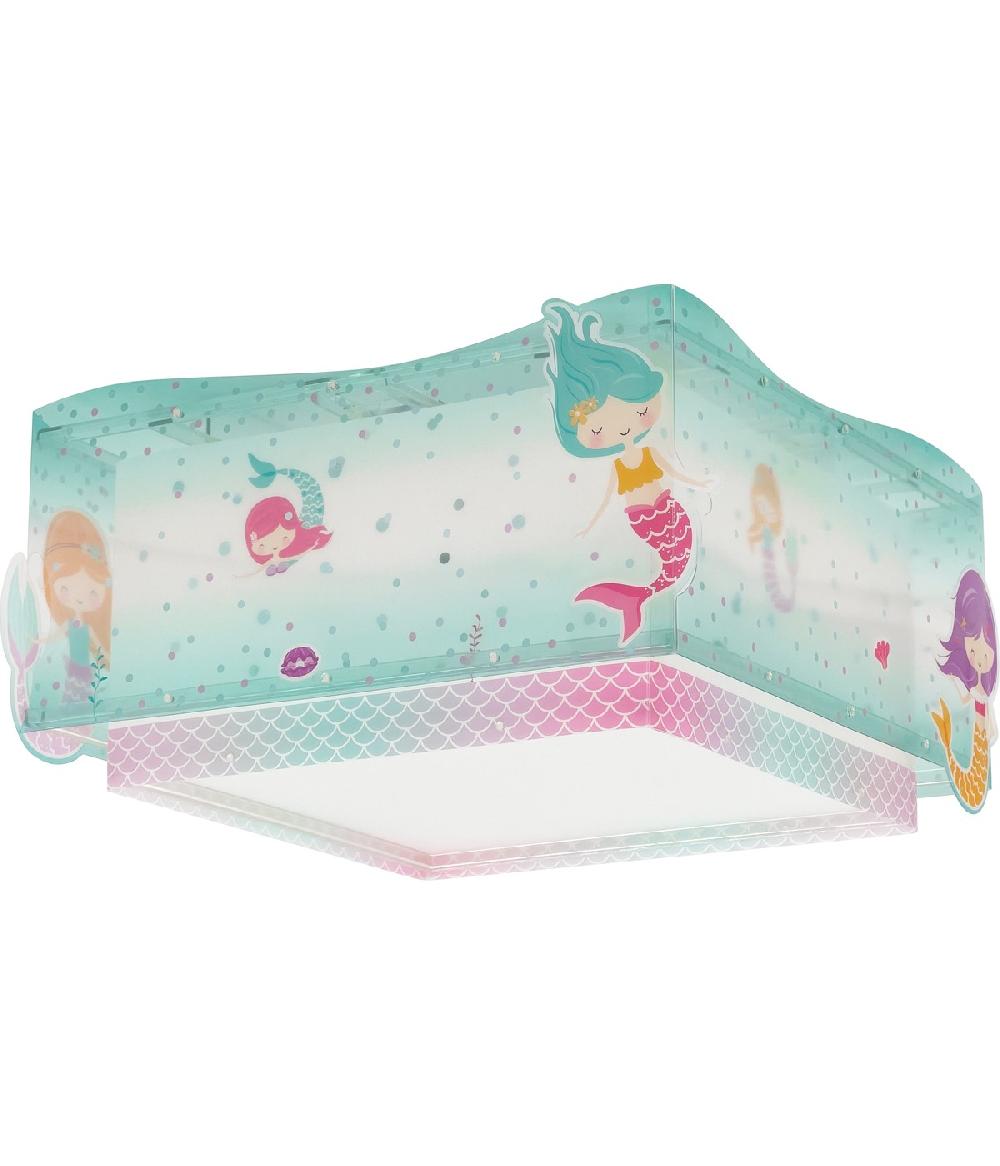 Dansi Plafón de techo infantil Mermaids Sirenas Liquidación