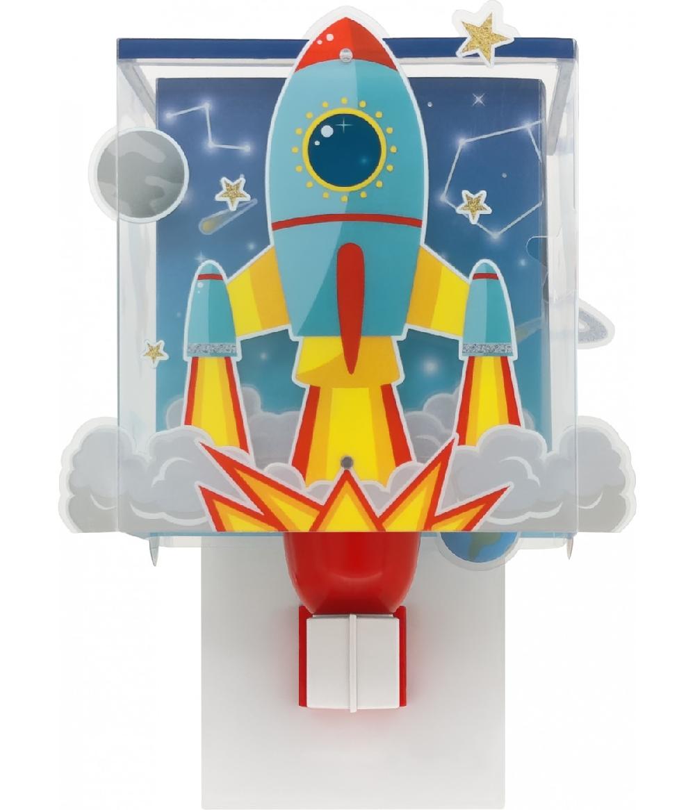 Dansi Aplique de pared infantil Cohete Rocket Grandes ahorros
