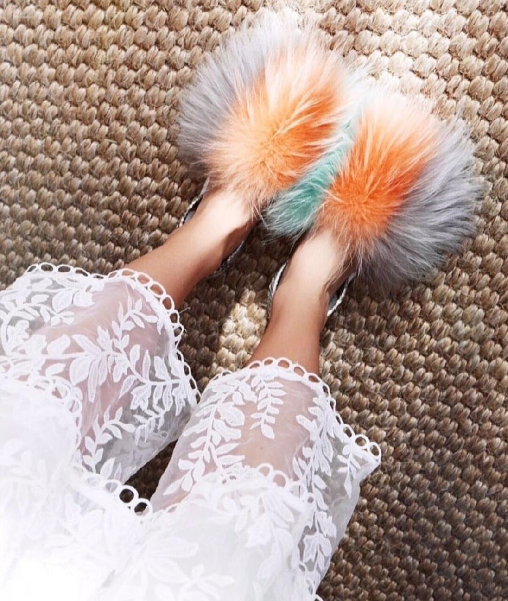 Del rio london Classic Finn raccoon flats taupe/peach/sage - python slingback Descuento