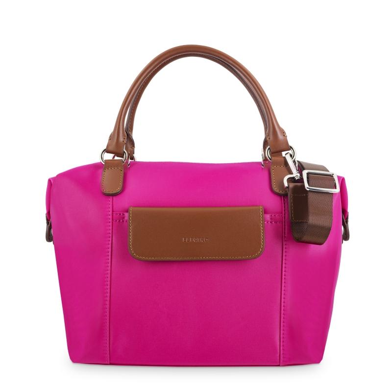 El potro Bolso cesta pequeño rosa-El Potro Superdescuento