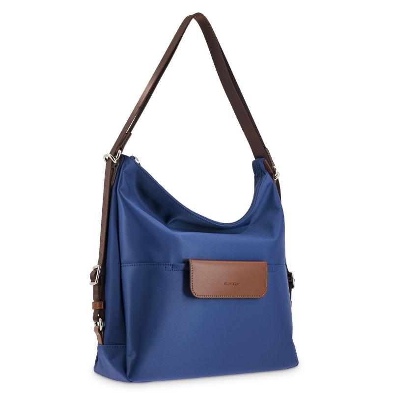 El potro Bolso convertible en mochila azul-El Potro Ahorra y exporta